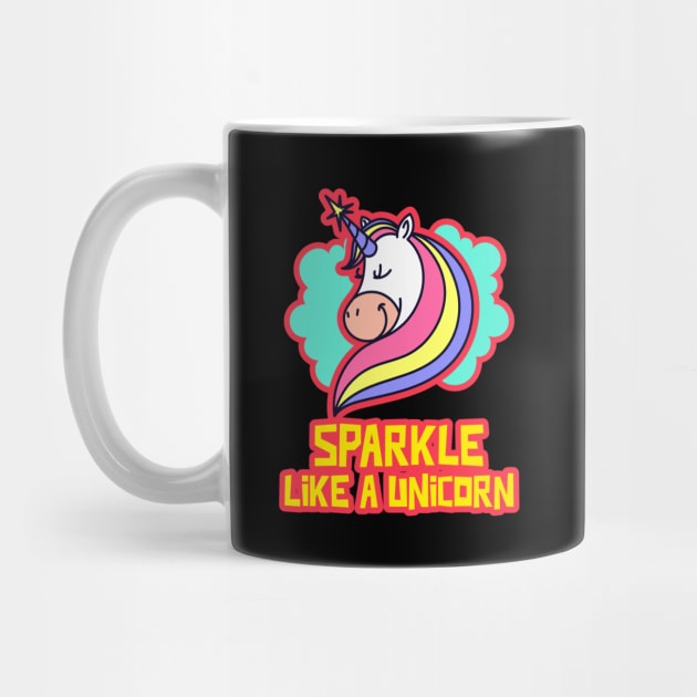 Sparkle Like A Unicorn | Cute Baby by KidsKingdom